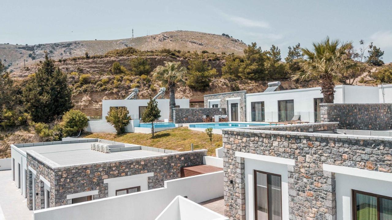 Terra Pietra Luxury Villas & Suites Lardos Ngoại thất bức ảnh
