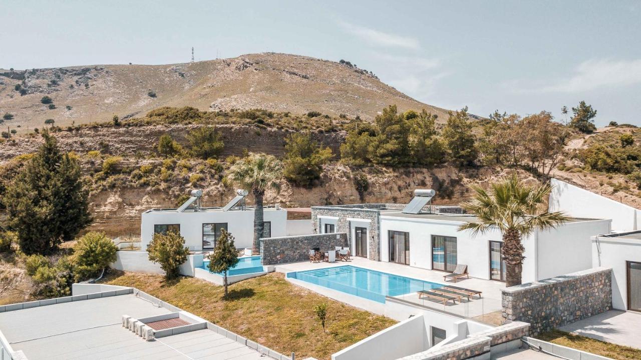 Terra Pietra Luxury Villas & Suites Lardos Ngoại thất bức ảnh
