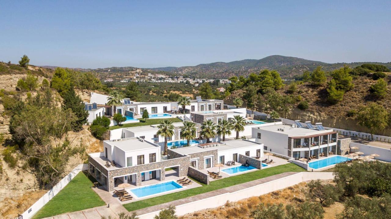 Terra Pietra Luxury Villas & Suites Lardos Ngoại thất bức ảnh