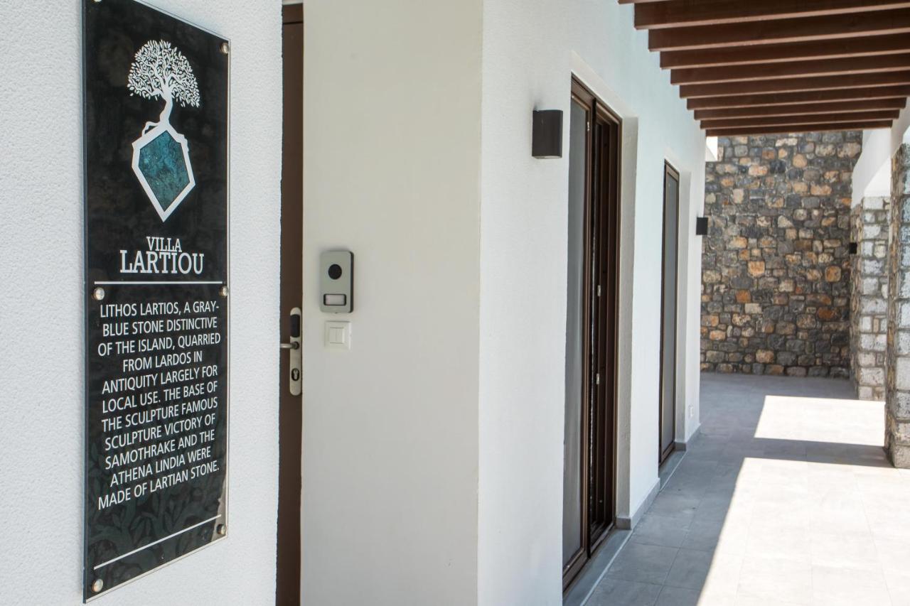Terra Pietra Luxury Villas & Suites Lardos Ngoại thất bức ảnh