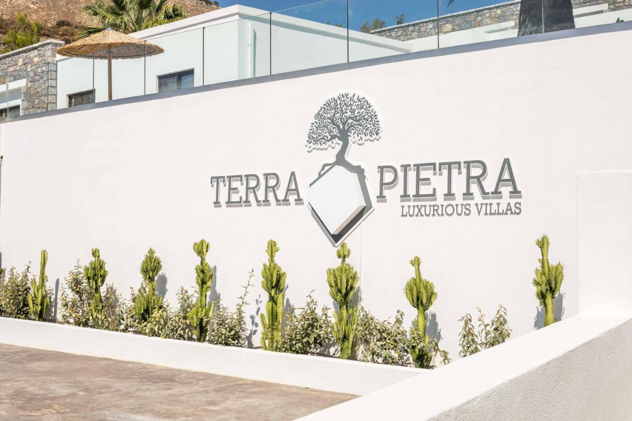 Terra Pietra Luxury Villas & Suites Lardos Ngoại thất bức ảnh
