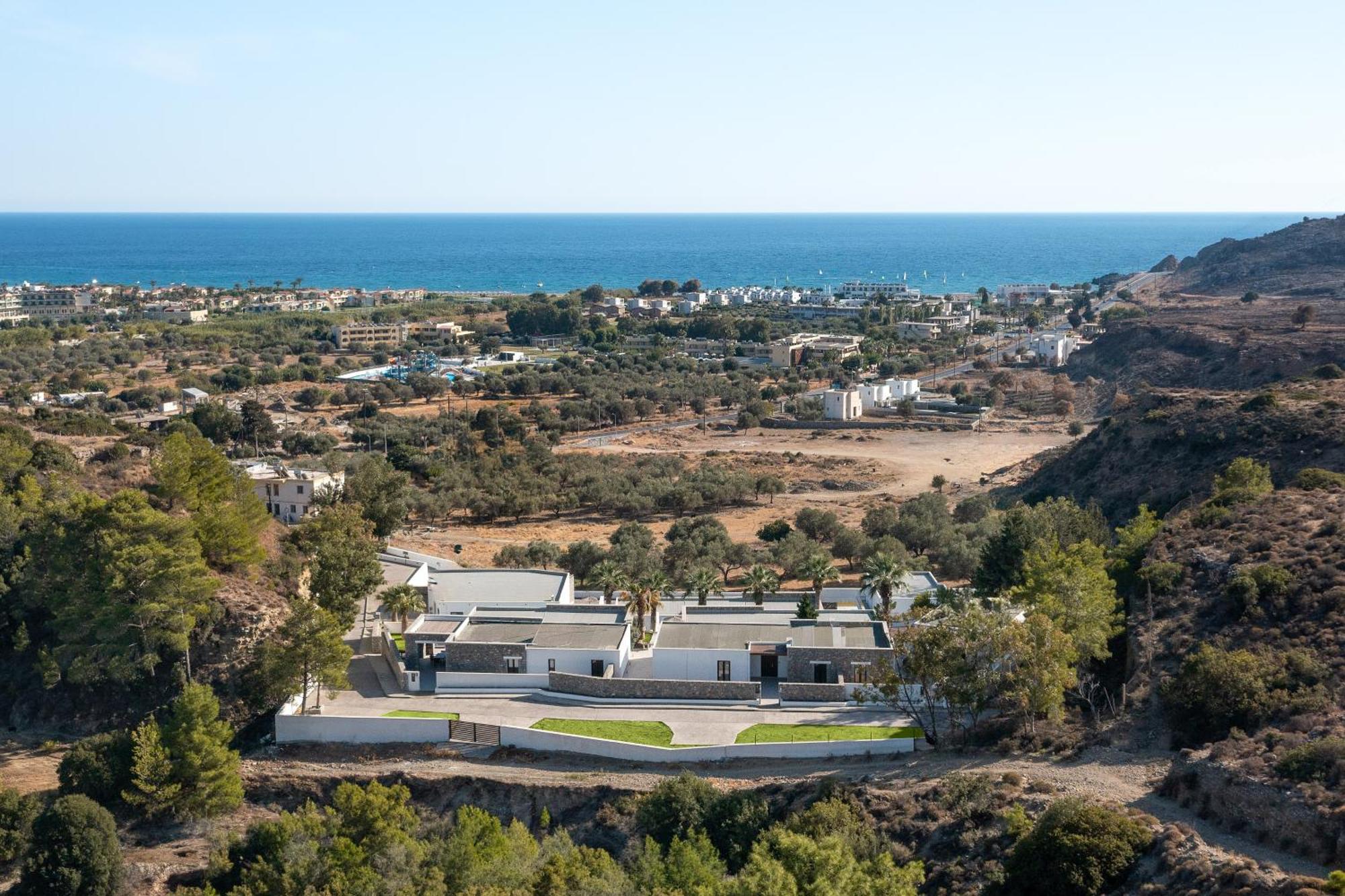 Terra Pietra Luxury Villas & Suites Lardos Ngoại thất bức ảnh